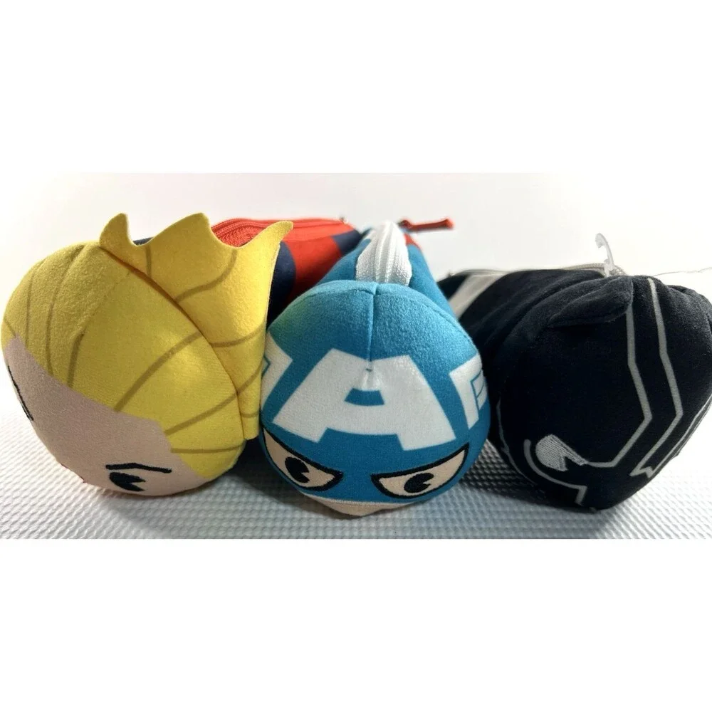 3 Yoobi x Marvel Captain Marvel 10” Pencil Pouch Case Bag! Fun School Supplies